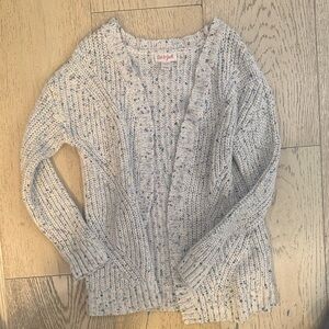 Cozy White Speckled Sweater